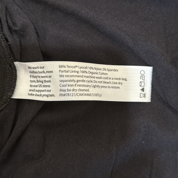 Eileen Fisher Single Button Long Sleeve Medium Weight Black Jacket Size Large - Picture 7 of 7